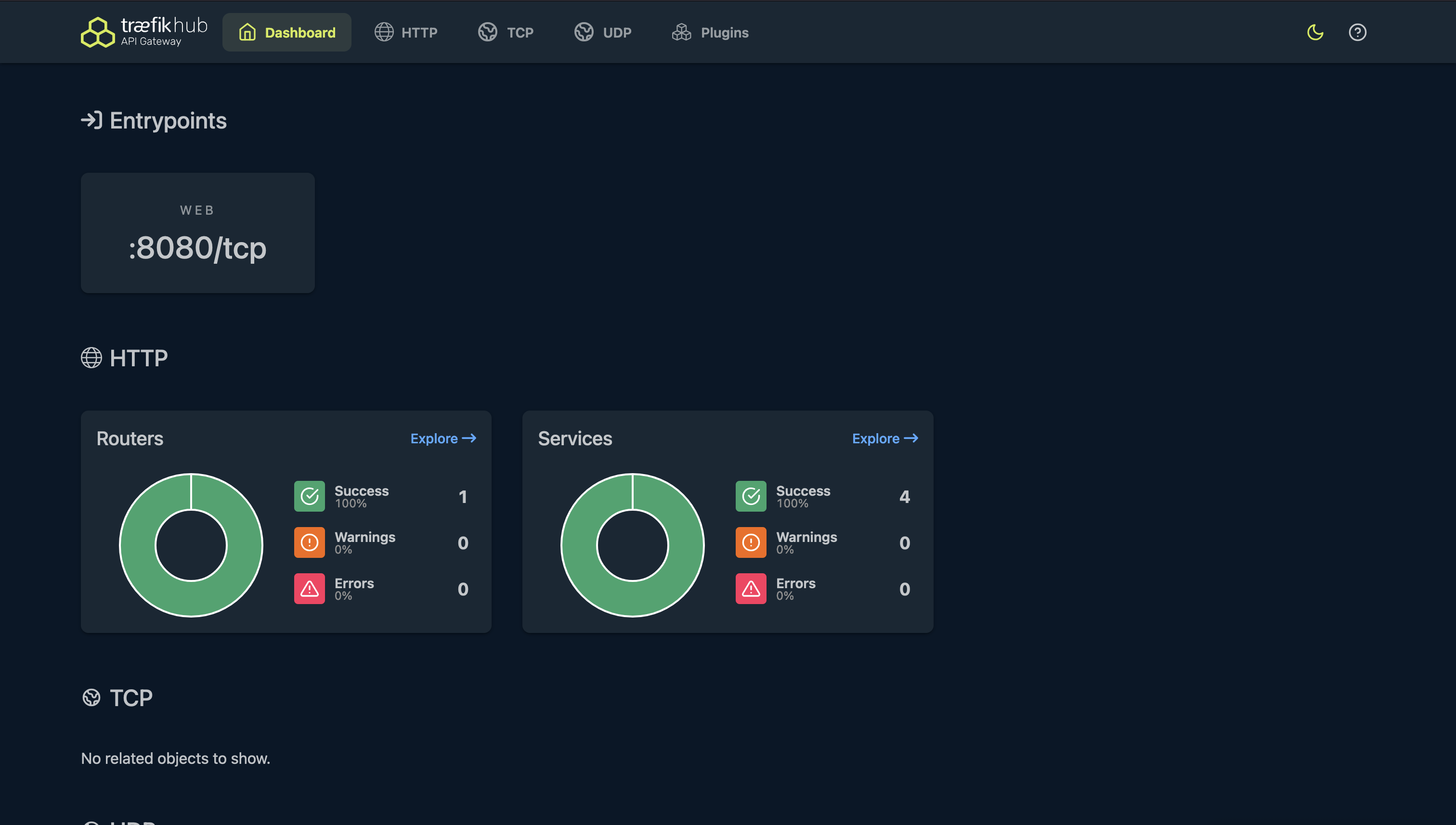 &quot;Traefik Hub Dashboard&quot;