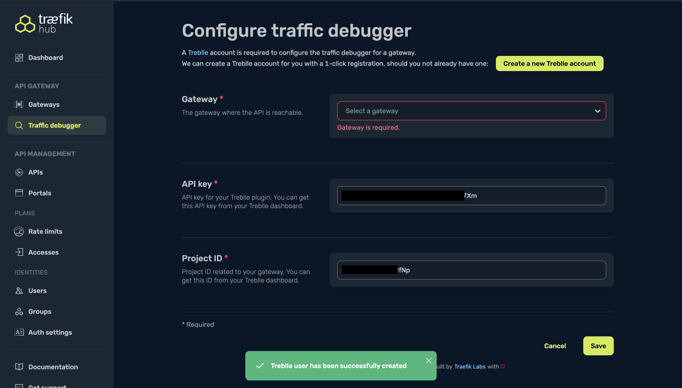 &quot;Traefik Hub Dashboard